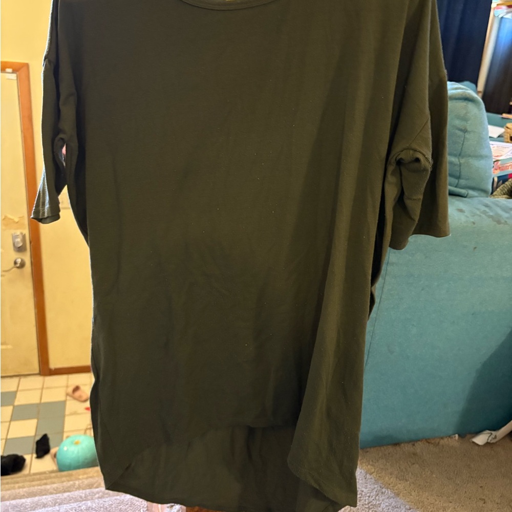 LuLaRoe Olive Green Top